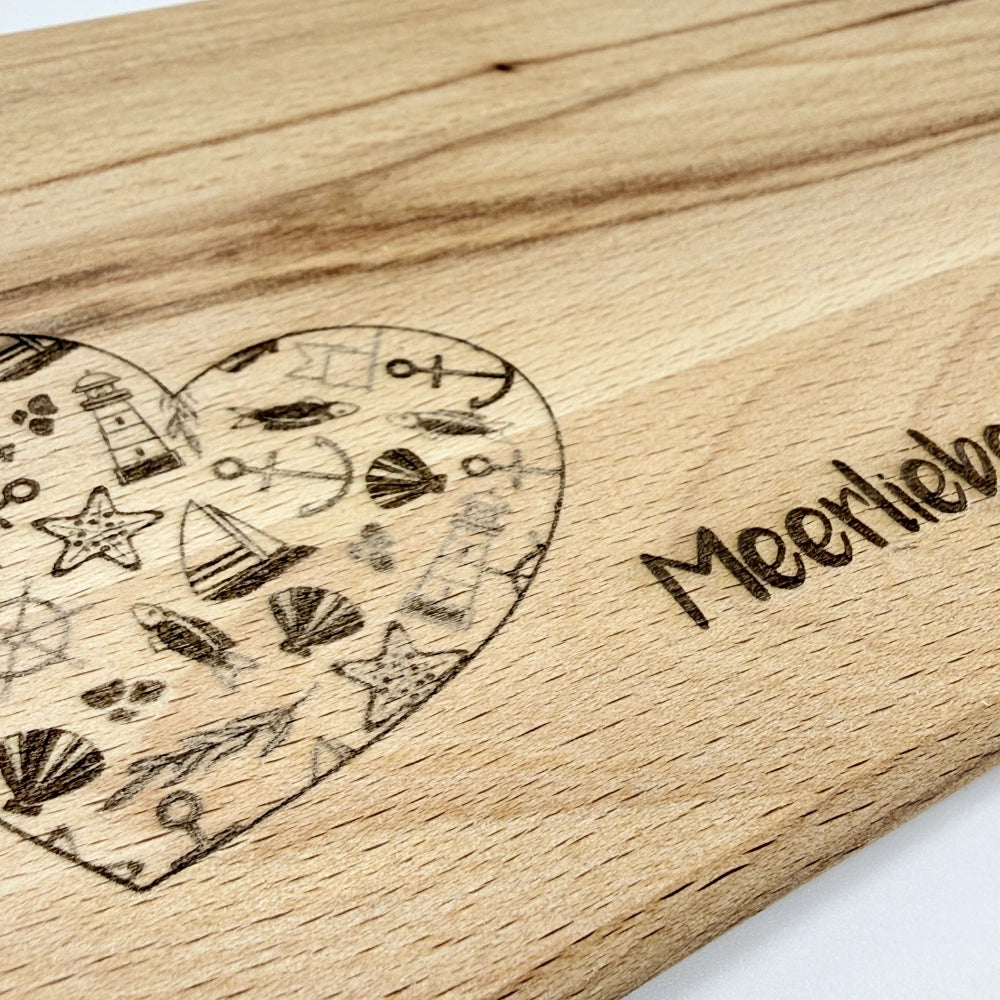 Frühstücksbrettchen "Meerliebe"