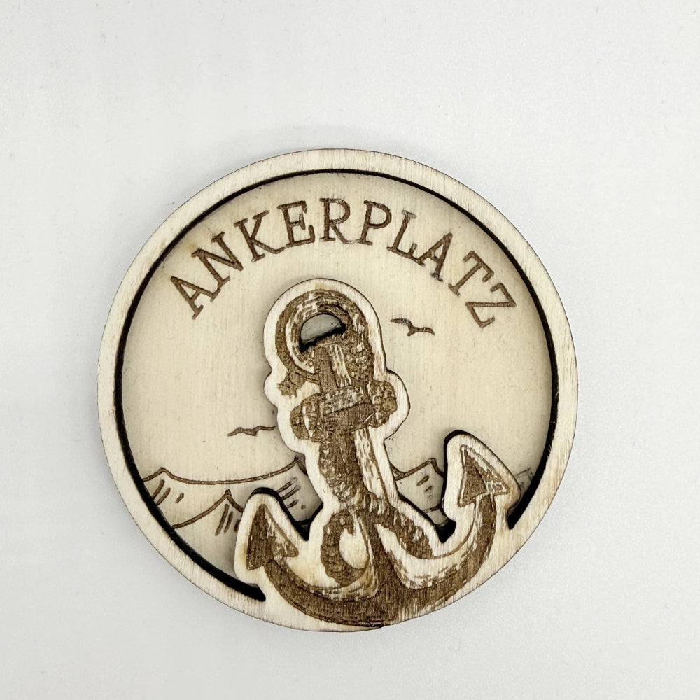 Doppelschicht-Magnet "Ankerplatz"