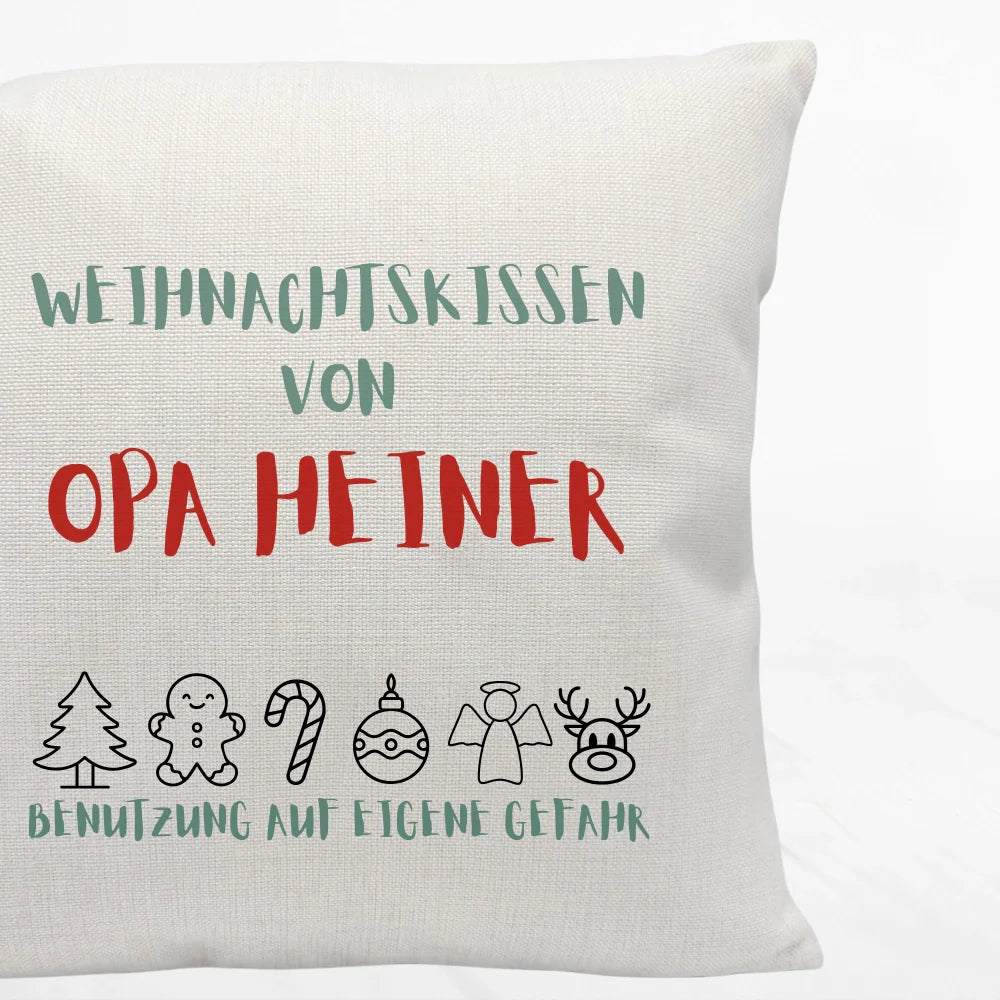 weihnachtliche Kissen