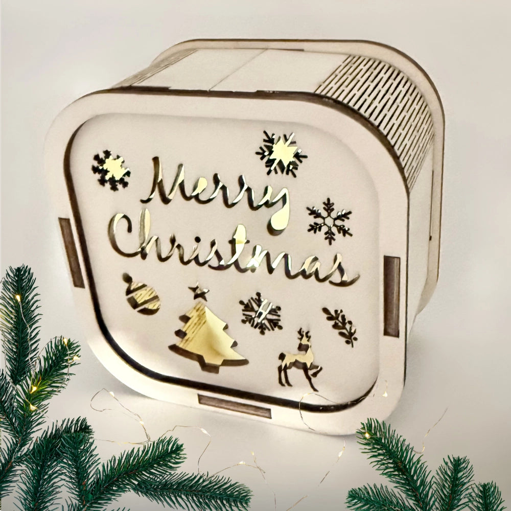 3D Lichtbox Merry Christmas