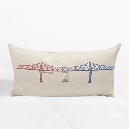 Kissen "Hochbrücke Rendsburg"