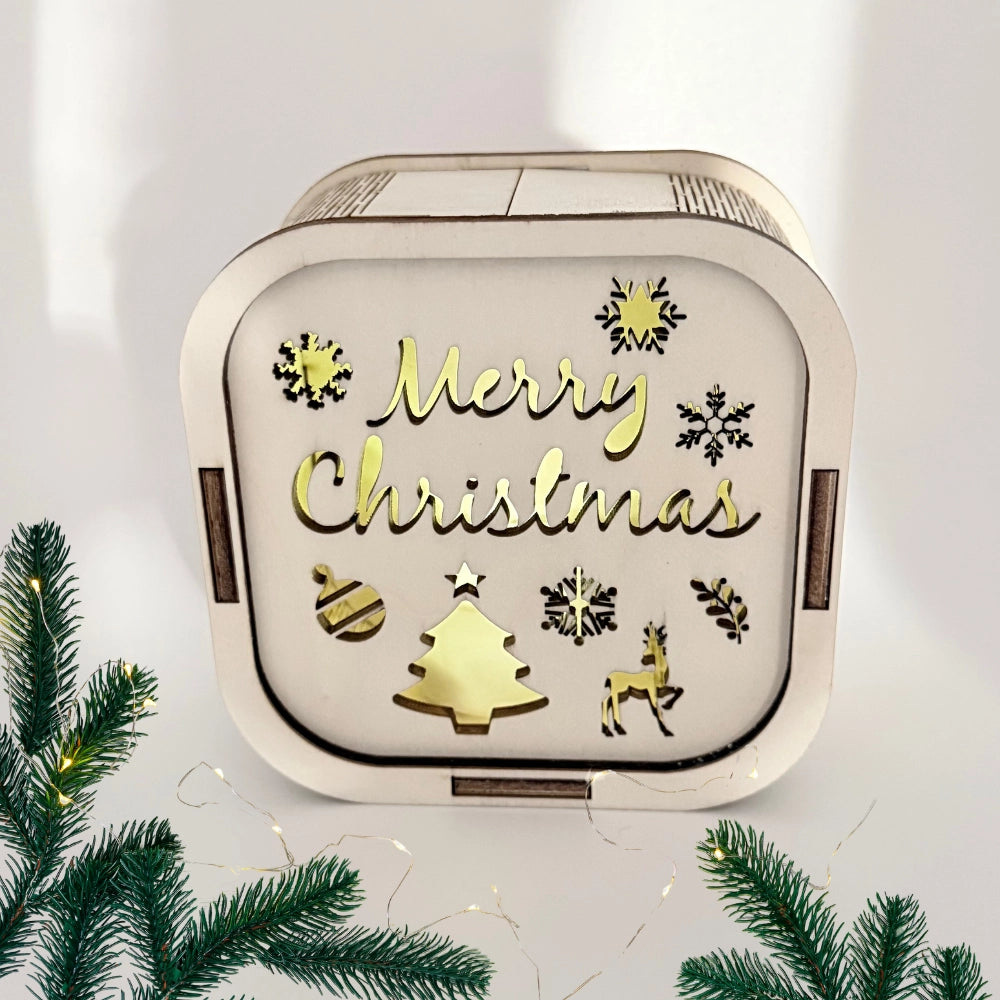 3D Lichtbox Merry Christmas