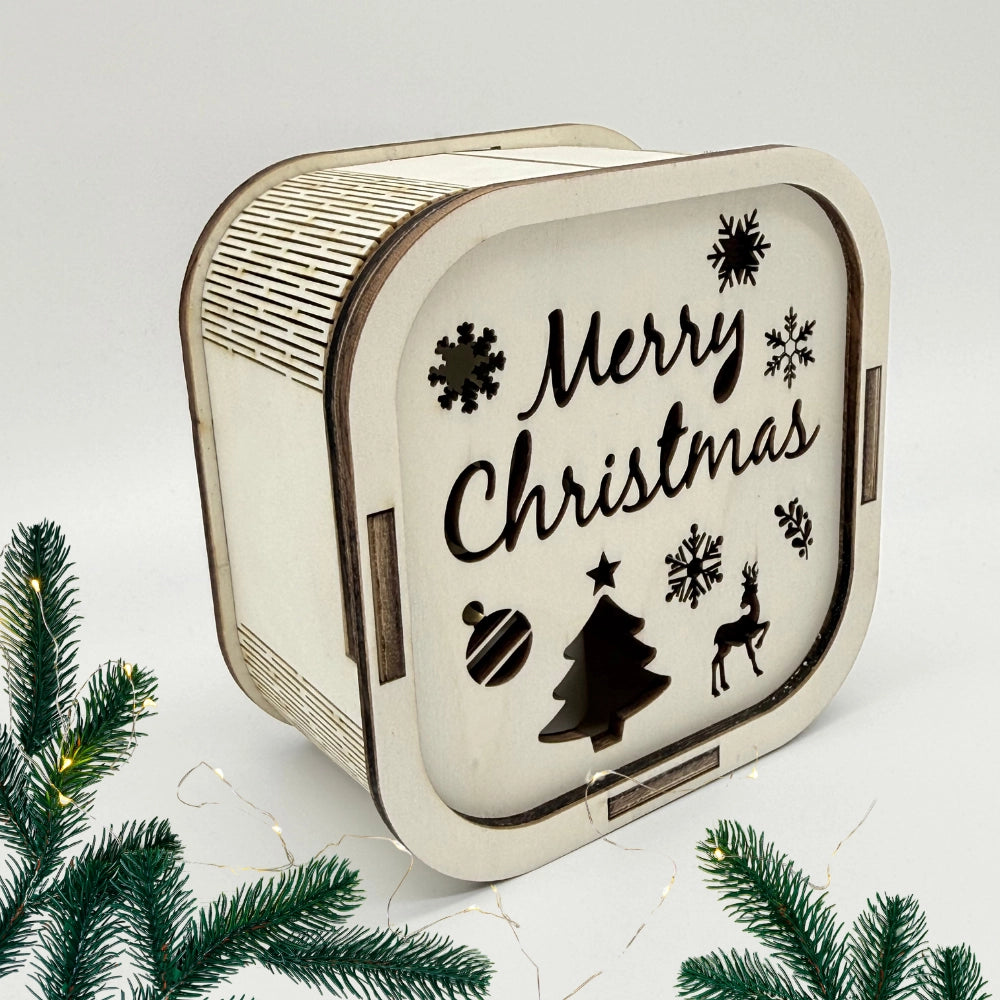 3D Lichtbox Merry Christmas