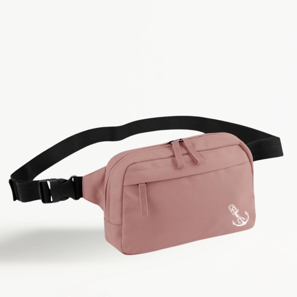 Große recycelte Bauchtasche / Crossbody-Tasche "Anker" - in 5 Farben erhältlich