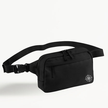 Große recycelte Bauchtasche / Crossbody-Tasche "Kompass" - in 5 Farben erhältlich