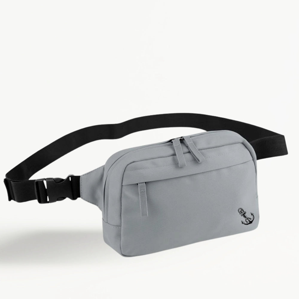 Große recycelte Bauchtasche / Crossbody-Tasche "Anker" - in 5 Farben erhältlich