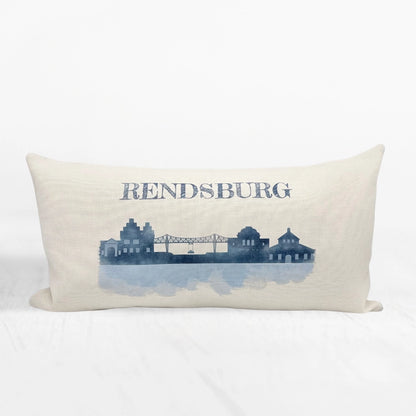 Kissen "Skyline Rendsburg"