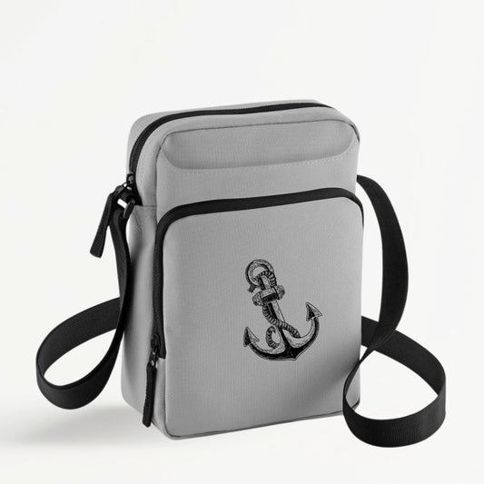 Geräumige Umhängetasche "Anker" mit viel Platz - in 3 Farben erhältlich -