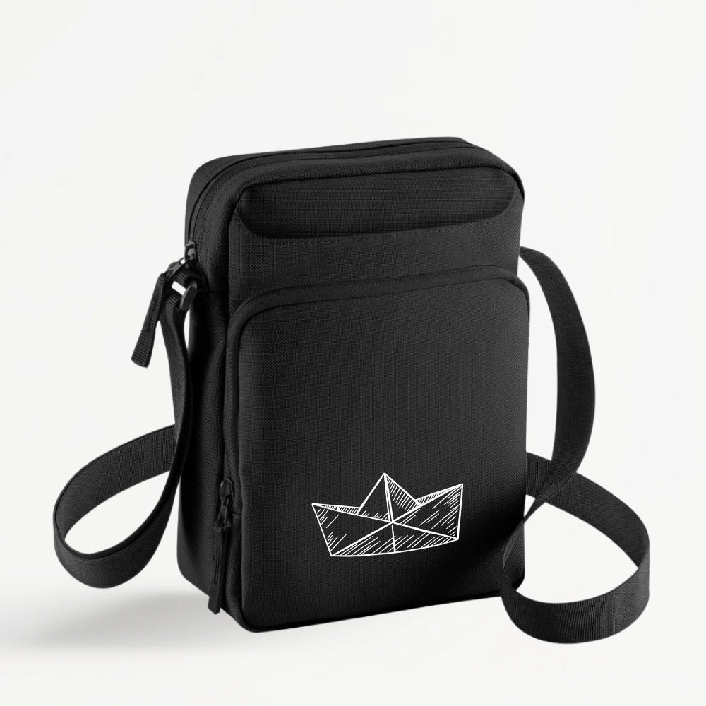 Geräumige Umhängetasche "Papierboot" mit viel Platz - in 3 Farben erhältlich