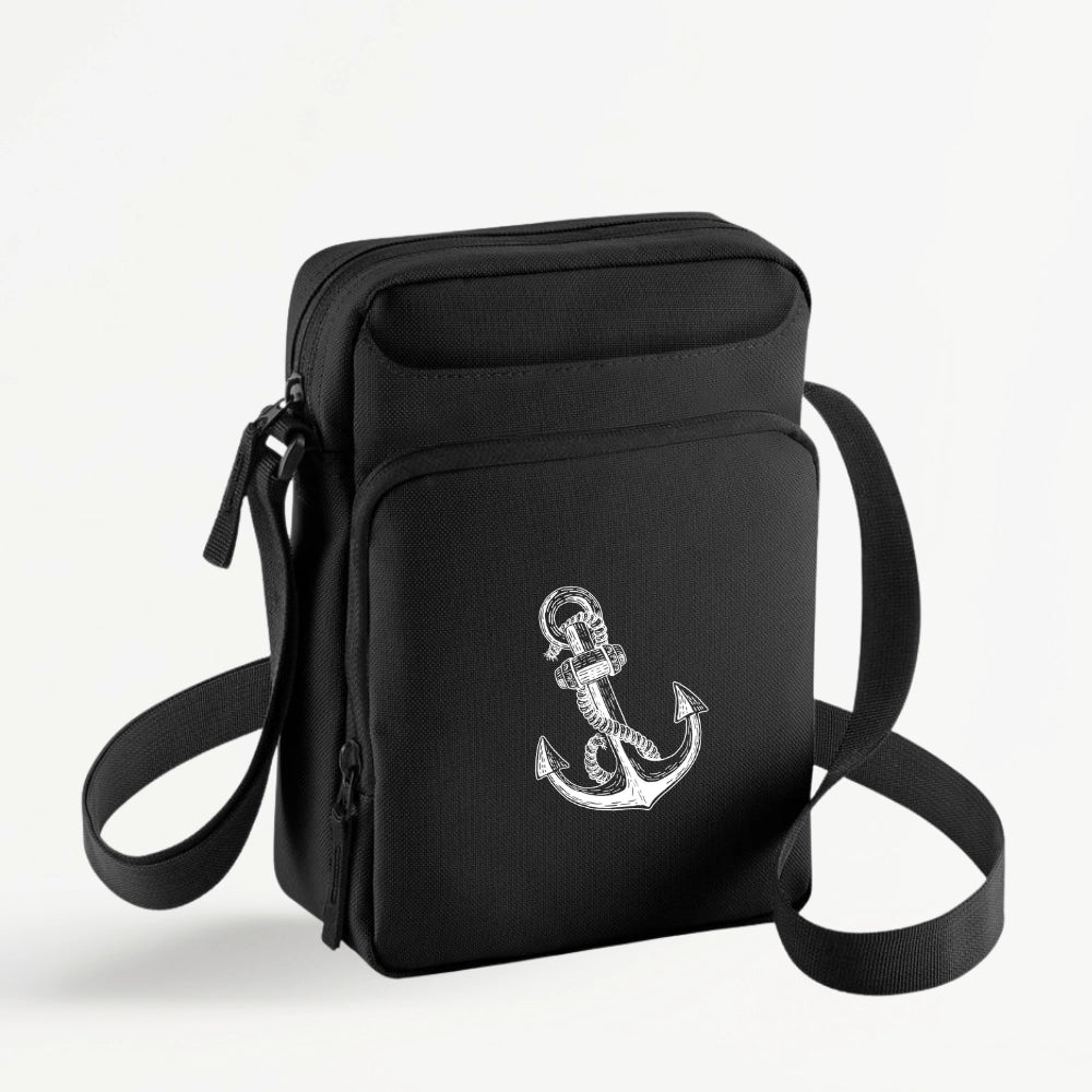 Geräumige Umhängetasche "Anker" mit viel Platz - in 3 Farben erhältlich -