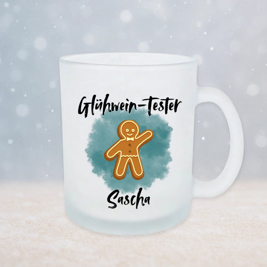 Personalisierte Glühweintasse "Glühwein-Tester"