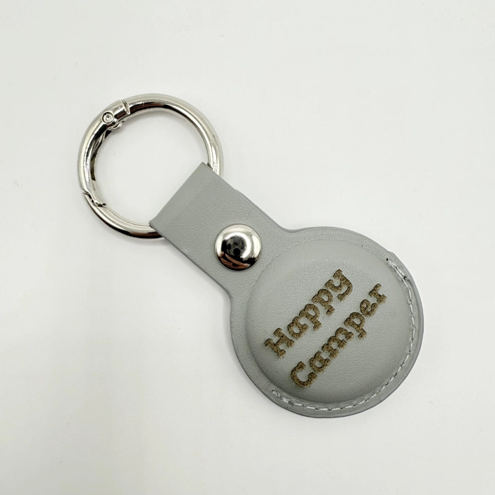 Schlüsselanhänger "Happy Camper" für Apple-Airtags
