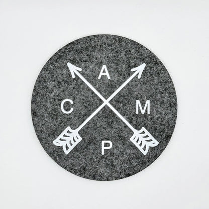 Filz-Untersetzer "Camp"