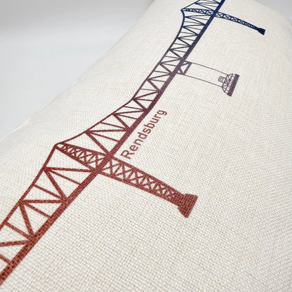 Kissen "Hochbrücke Rendsburg"