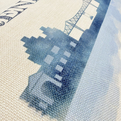 Kissen "Skyline Rendsburg"