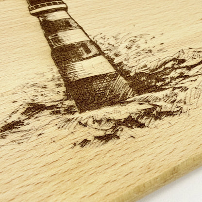 Frühstücksbrettchen "Leuchtturm"