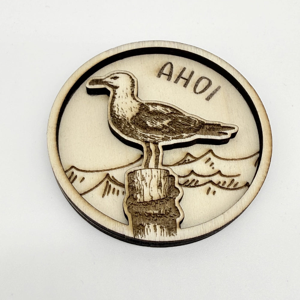 Doppelschicht-Magnet "Ahoi"