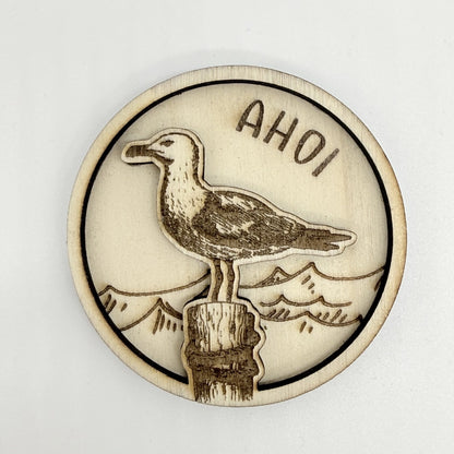 Doppelschicht-Magnet "Ahoi"