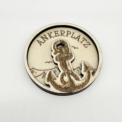 Doppelschicht-Magnet "Ankerplatz"