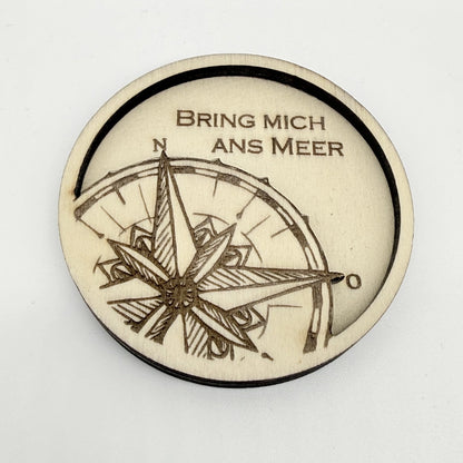 Doppelschicht-Magnet "Bring mich ans Meer"