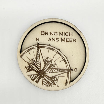 Doppelschicht-Magnet "Bring mich ans Meer"