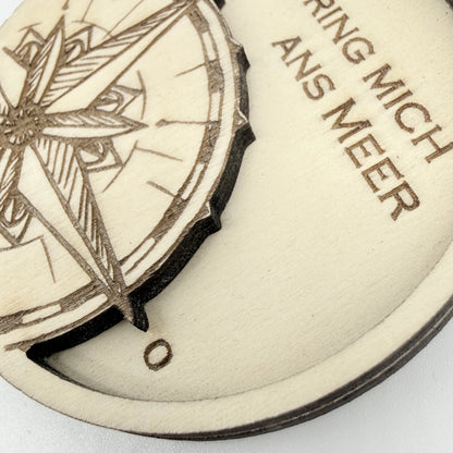 Doppelschicht-Magnet "Bring mich ans Meer"