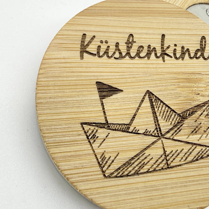Flaschenöffner-Magnet "Küstenkind"