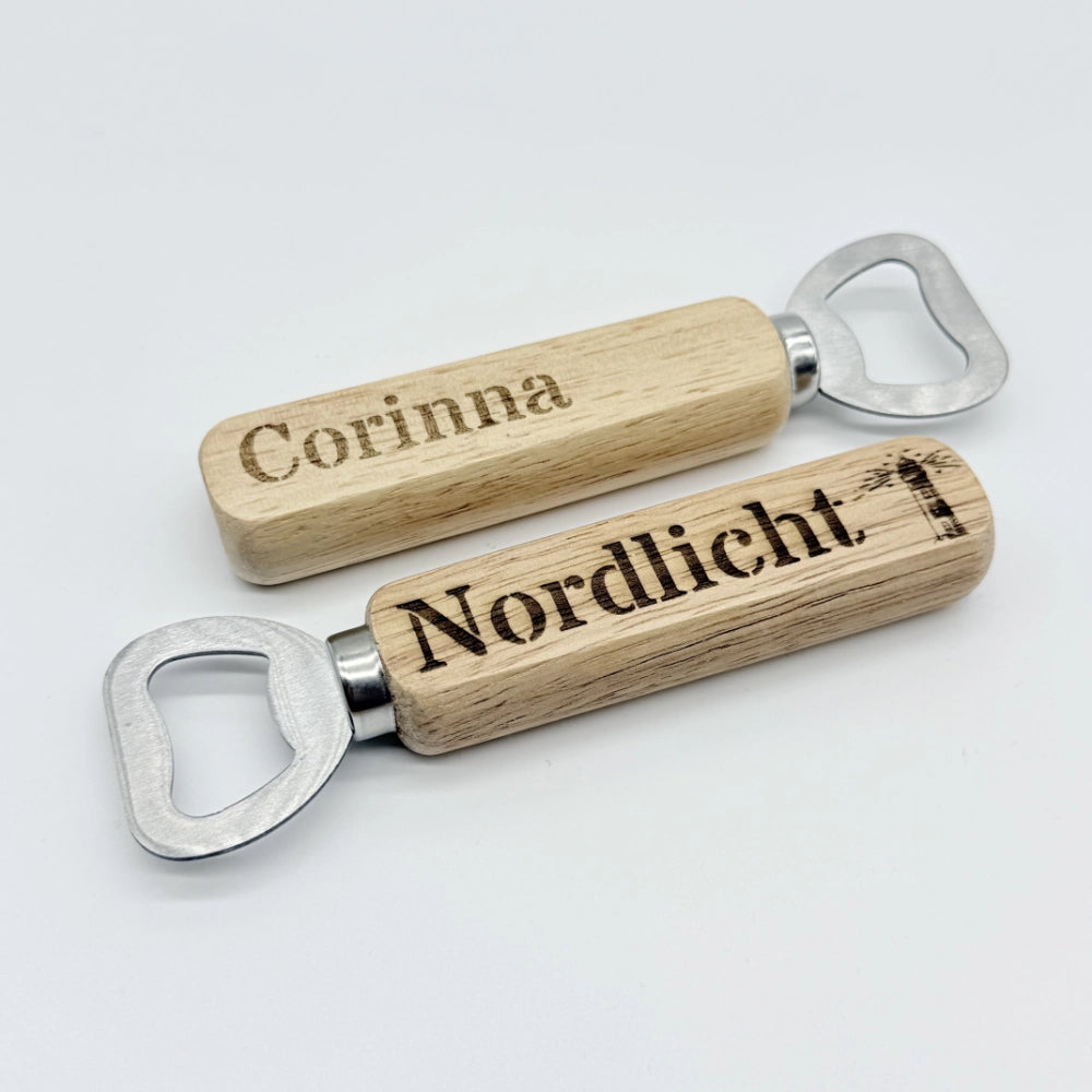 Personalisierter Flaschenöffner "Nordlicht"