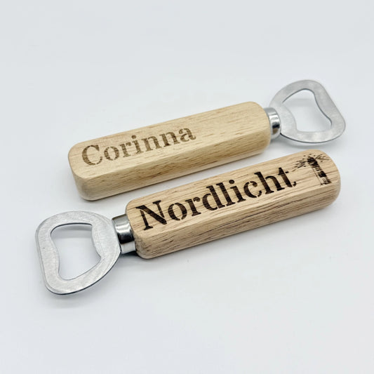 Personalisierter Flaschenöffner "Nordlicht"