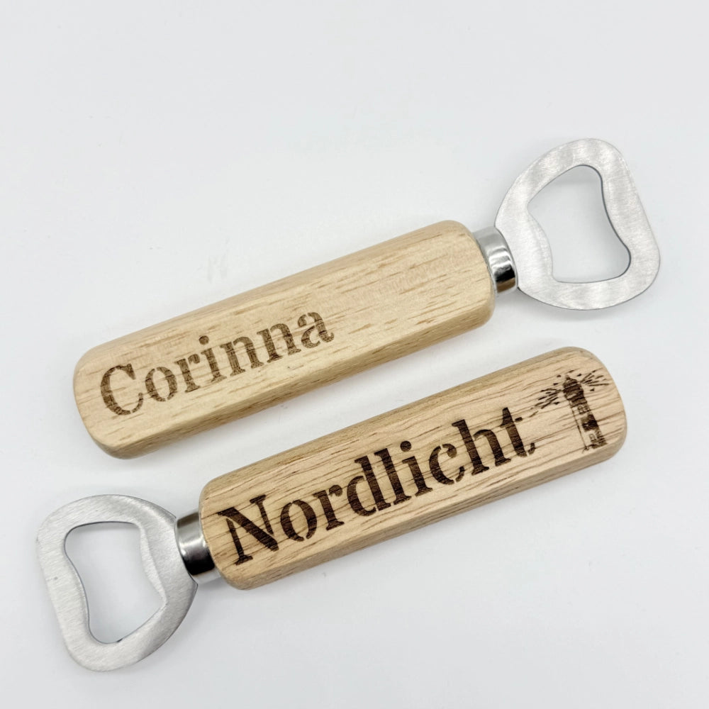 Personalisierter Flaschenöffner "Nordlicht"