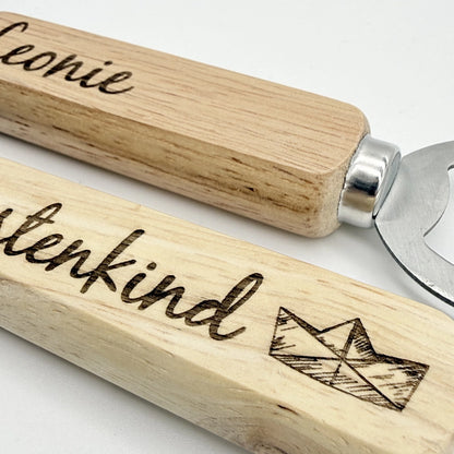 Personalisierter Flaschenöffner "Küstenkind"